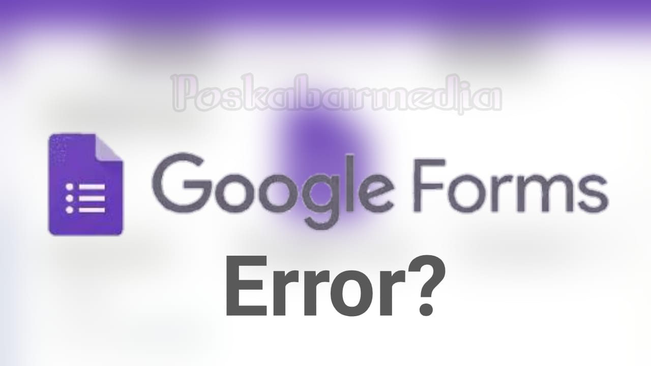 Google Form Tidak Bisa Dipencet Dan Diisi