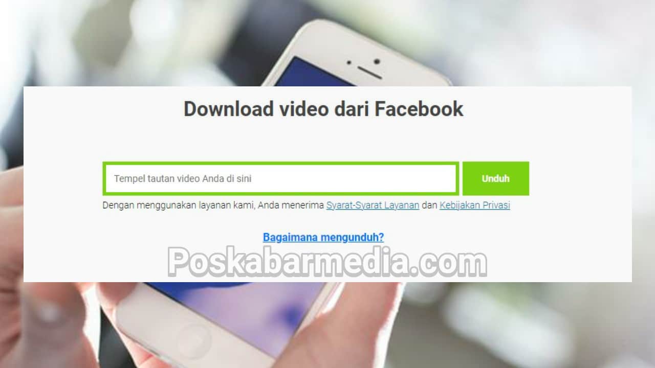 Cara Download Video Facebook Mp4 Tanpa Aplikasi
