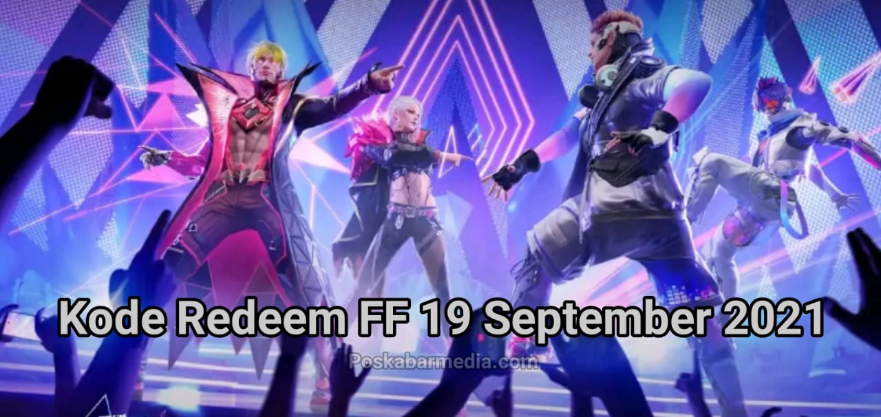 Kode Redeem FF 19 September 2021