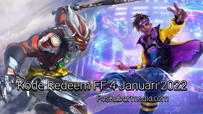 Kode Redeem FF 4 Januari 2022