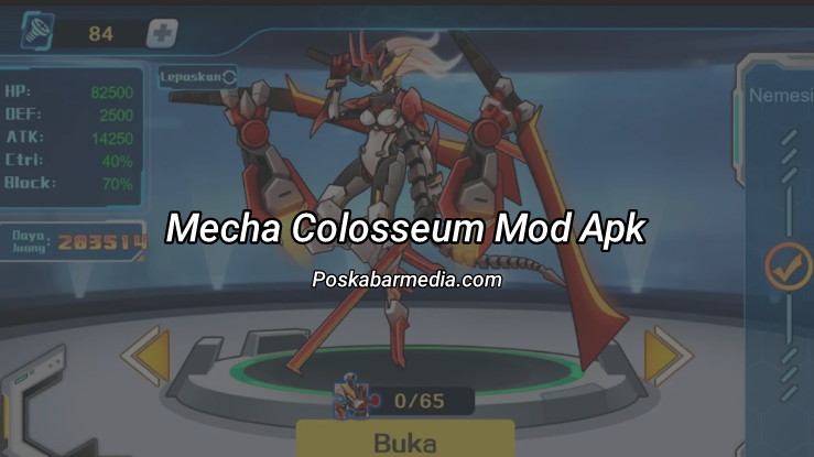 Mecha Colosseum Mod Apk
